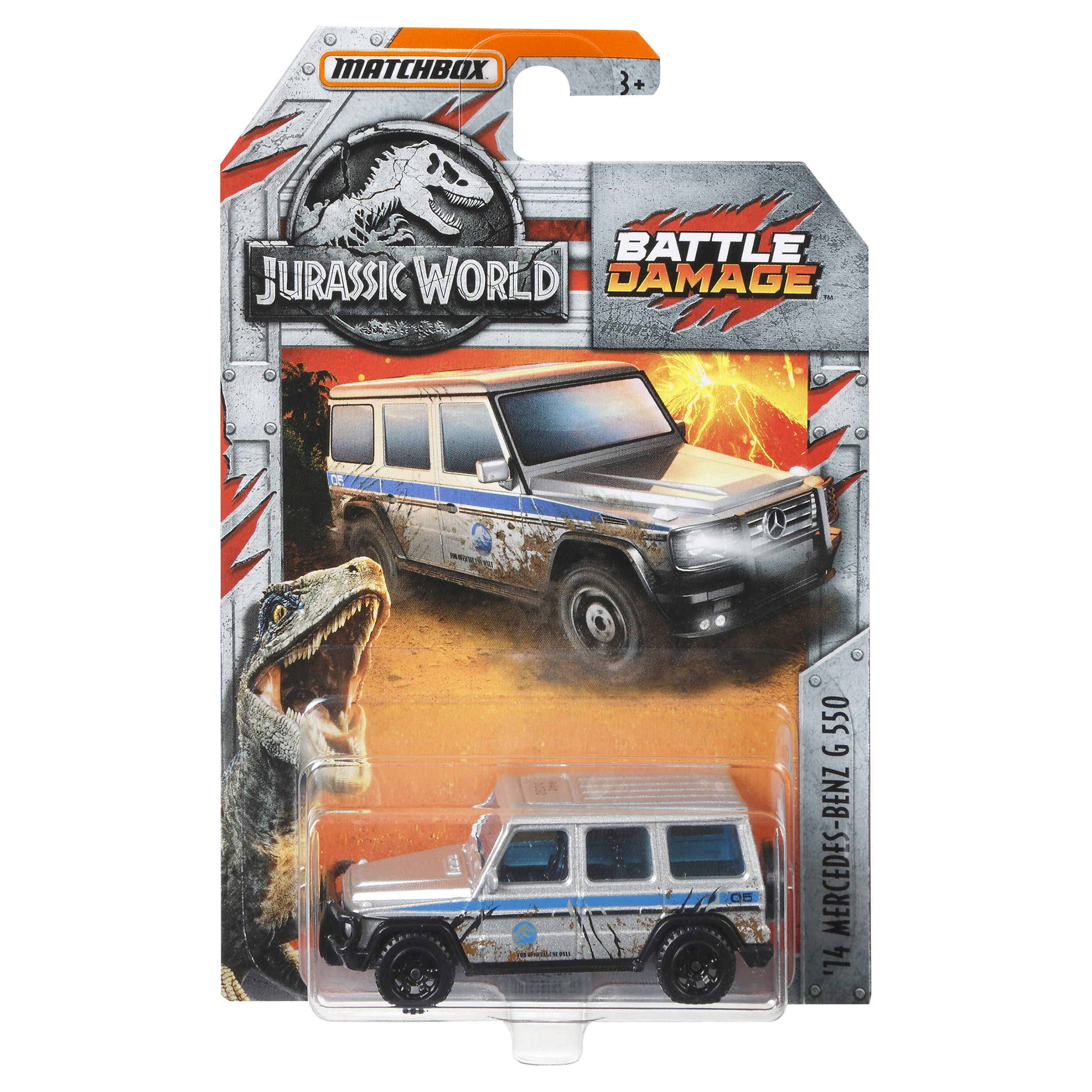 Боевая машина Matchbox Jurassic World Боевые раны в ассортименте FVR56 - фото 9