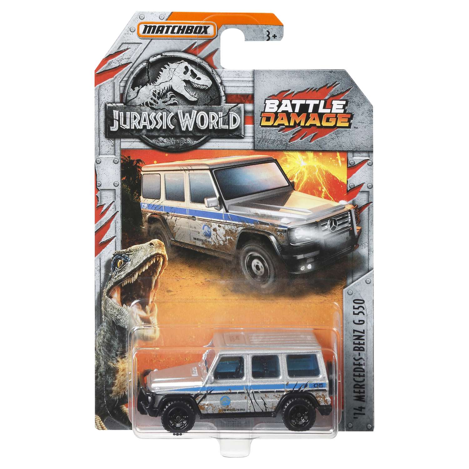 Боевая машина Matchbox Jurassic World Боевые раны в ассортименте FVR56 - фото 9
