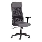 Компьютерное кресло TETCHAIR ткань серый/черный