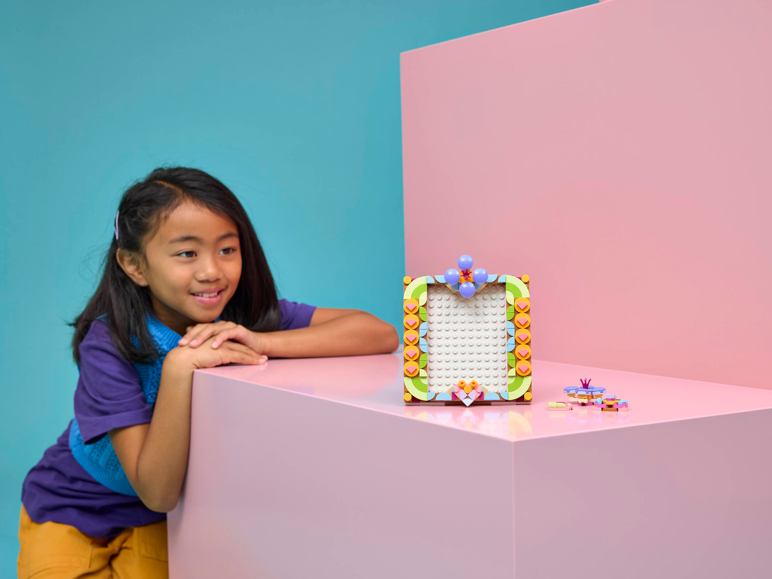 Конструктор LEGO Creator Цветочная картина 348 дет. - фото 16