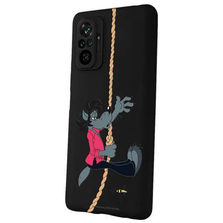 Силиконовый чехол Mcover для смартфона Xiaomi Redmi Note 10 Pro Союзмультфильм Полет волка