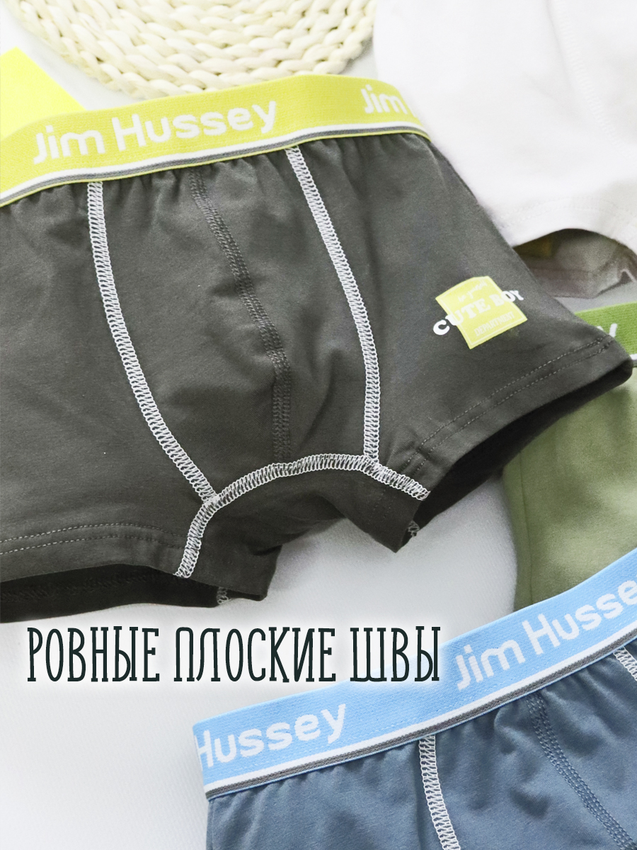 Трусы 4 шт Jim Hussey 30007 - фото 5