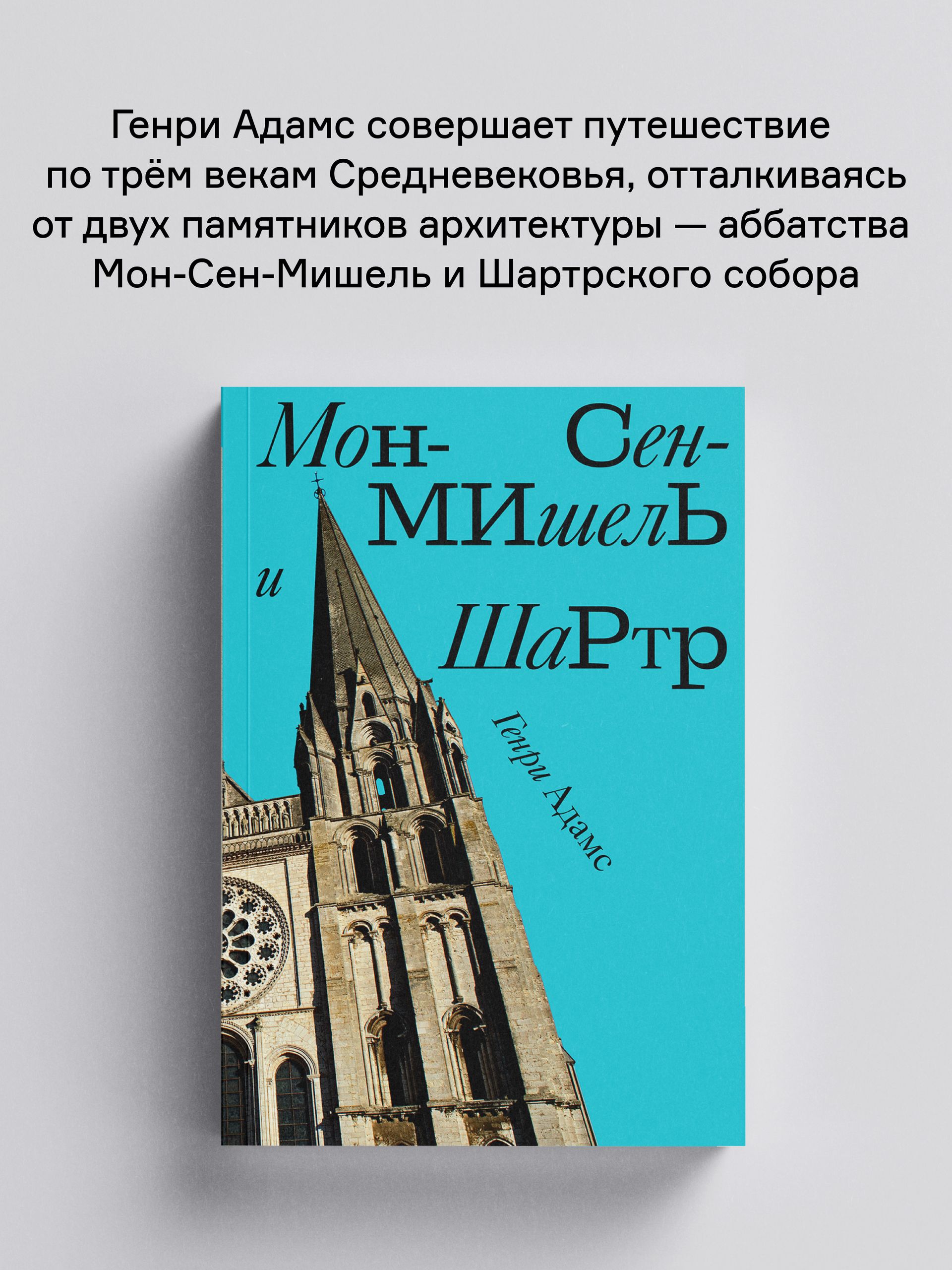 Книга Ad Marginem Мон Сен Мишель и Шартр - фото 1