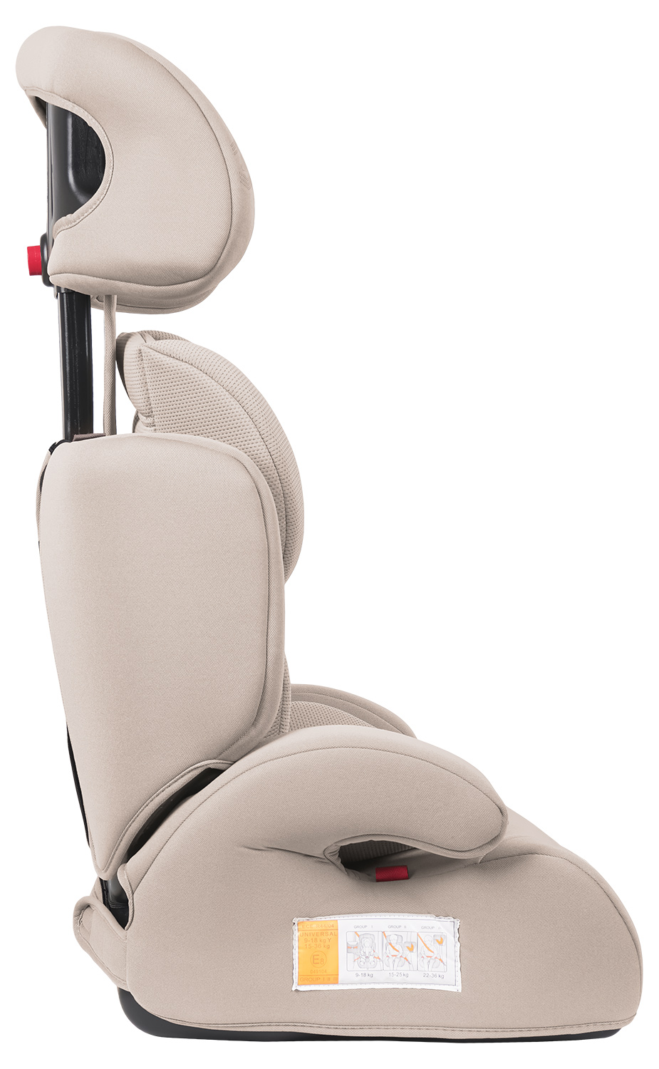 Автокресло Costa YB702A 1/2/3 (9-36 кг) бежевый - фото 9