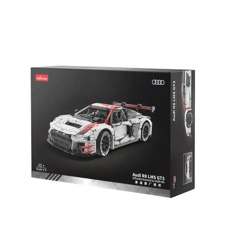 Конструктор Rastar Audi R8 LMS GT3 блочный