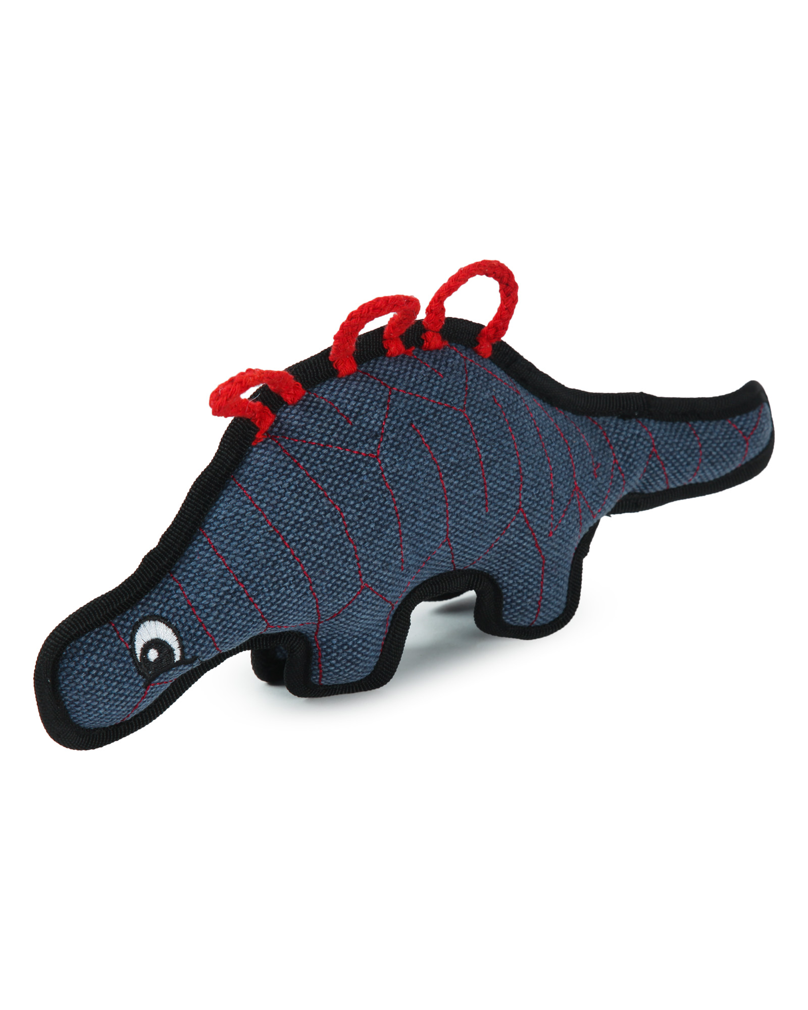 Игрушка для собак Barbaks Динозавр Пафнутий особо прочный мягкий с пищалкой 31.5*15.5см - фото 2