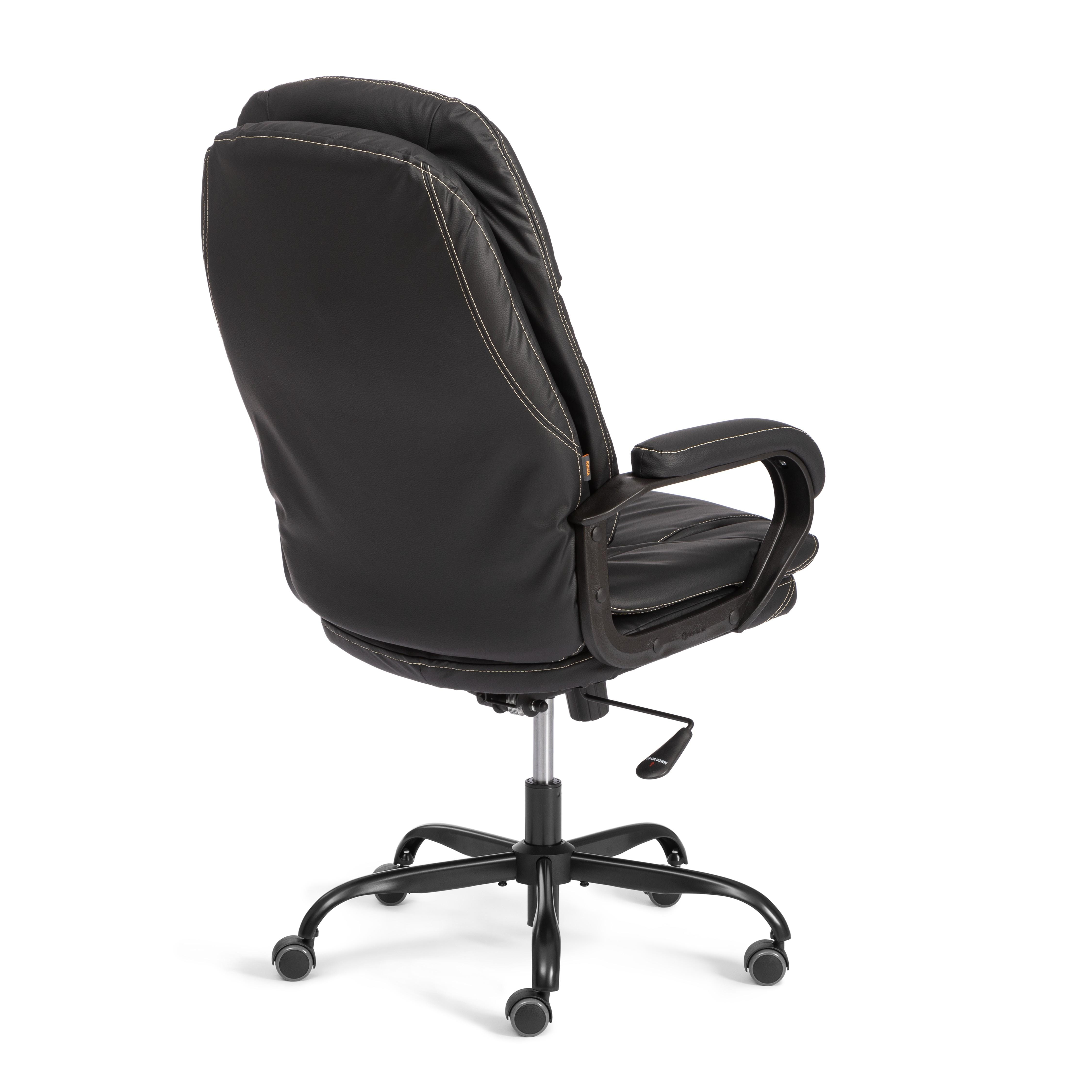 Компьютерное кресло TETCHAIR Комфорт Люкс кож/зам черный - фото 5