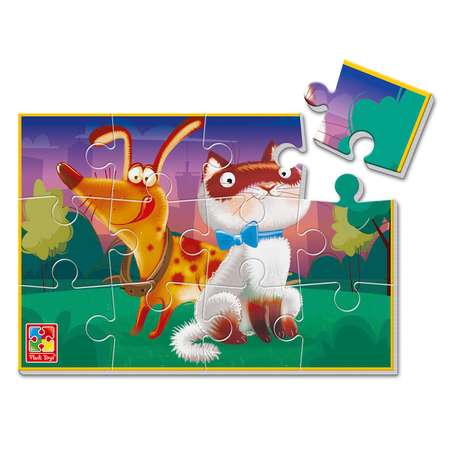Пазл Vladi Toys мягкий