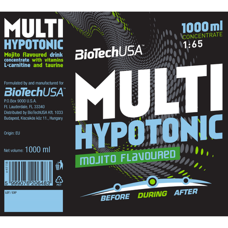 Гипотоник BiotechUSA Multi Hypotonic 1000 мл. Мохито
