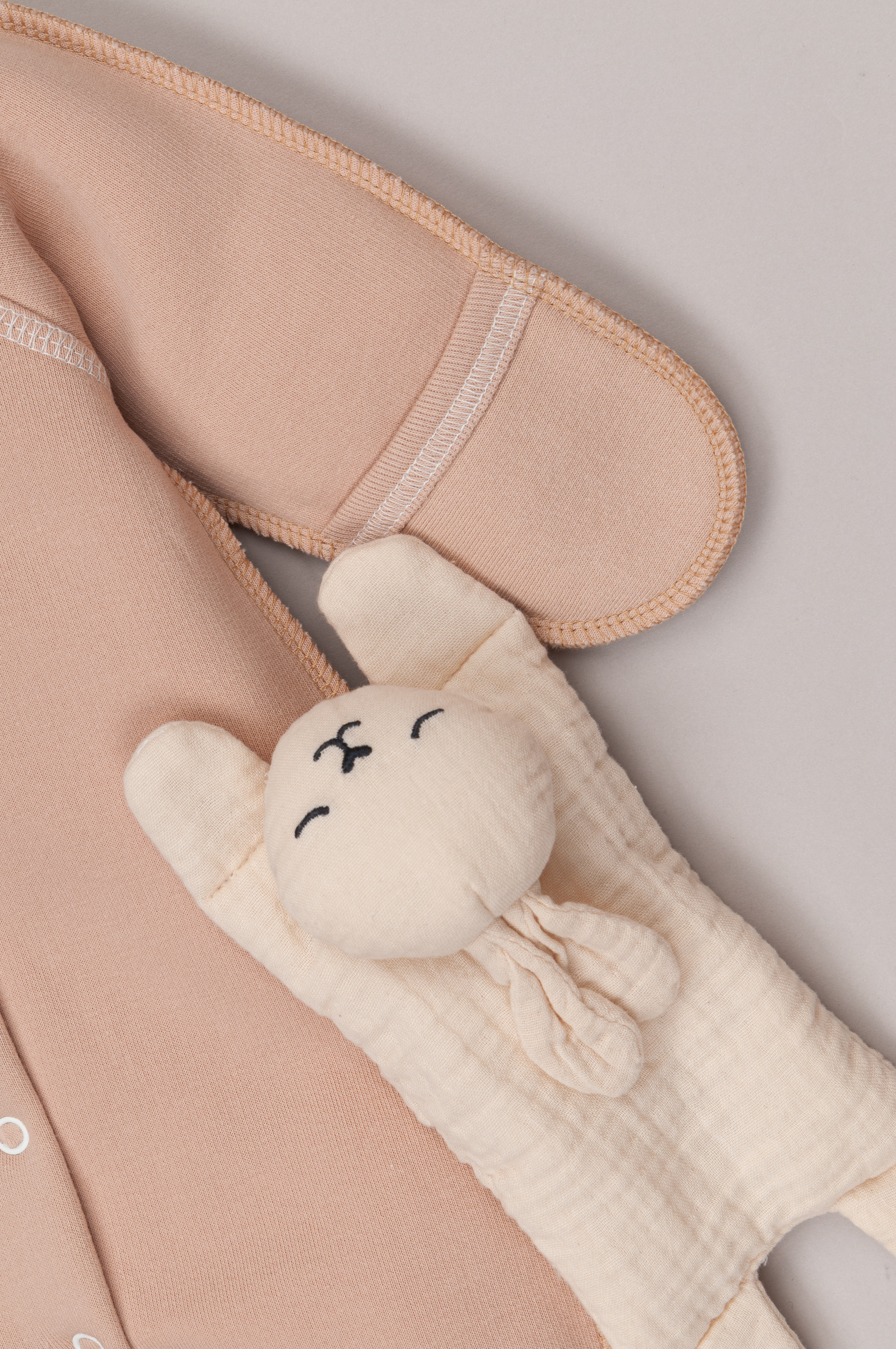 Комбинезон ТРИЯ 1131 футер 3-х нитка св бежевый - фото 6