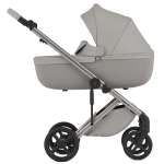 Коляска 2в1 Anex Eli серебряный