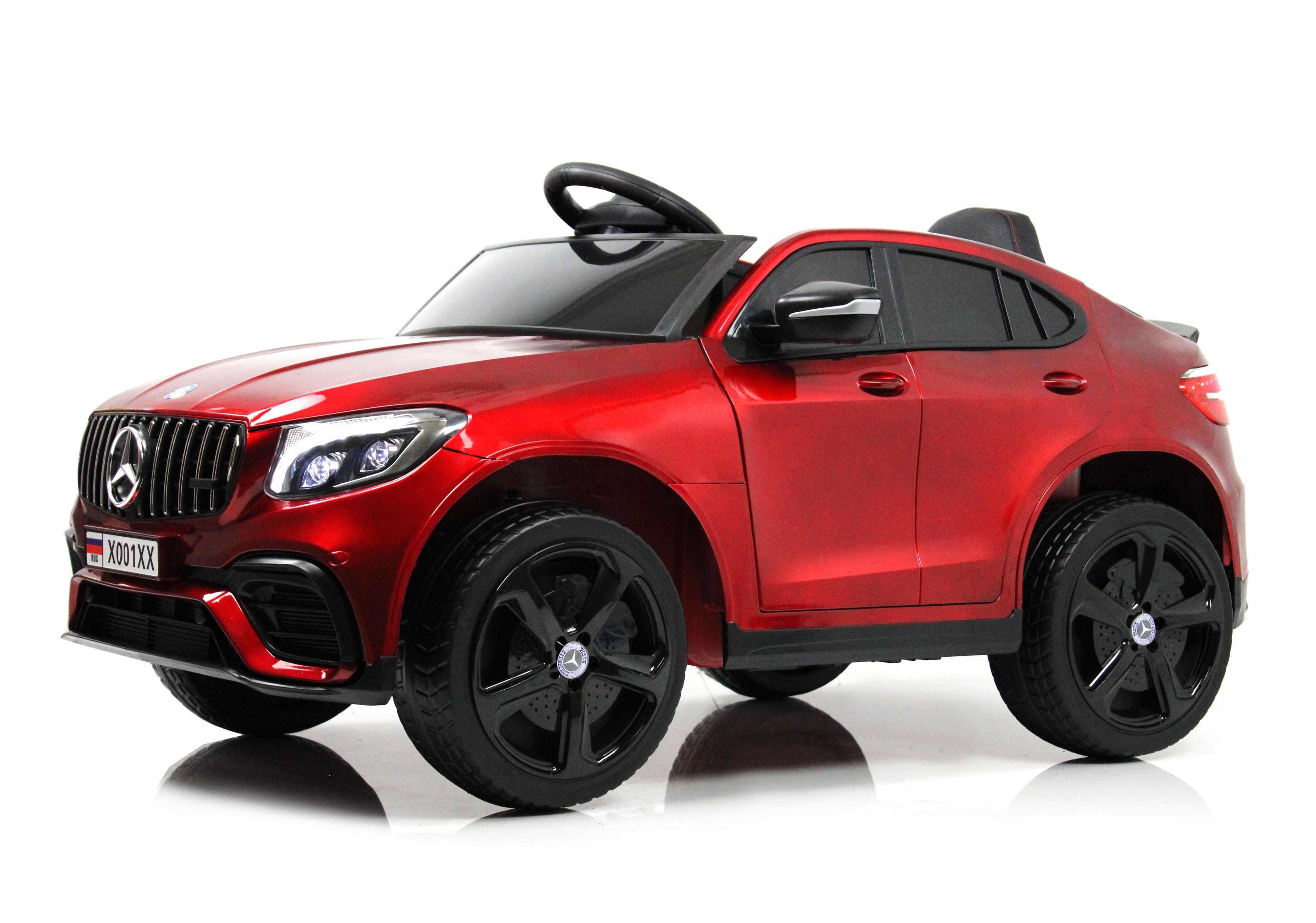 Электромобиль RIVERTOYS Mercedes X001XX-RED-GLANEC С пультом ДУ - фото 4