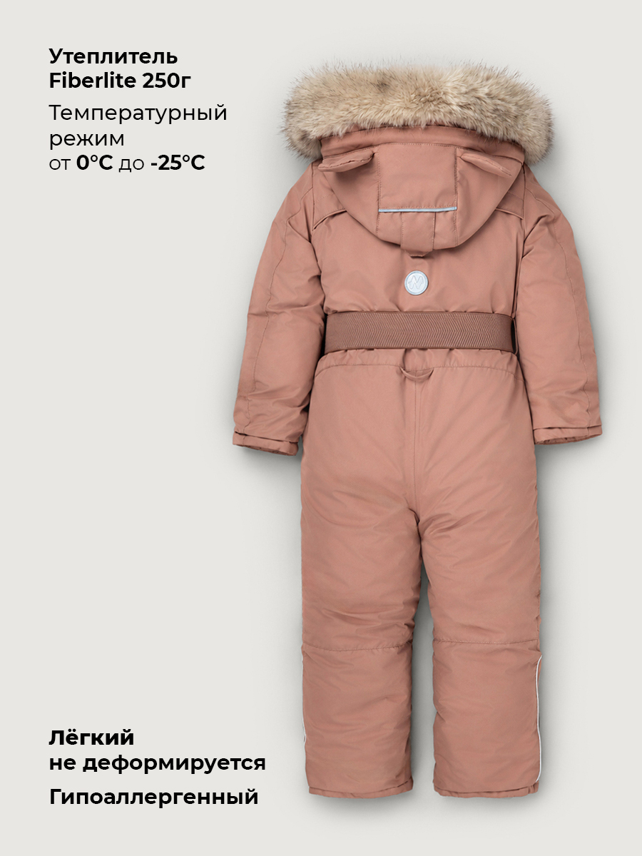 Комбинезон NIKASTYLE 8з2426 сухая роза - фото 5