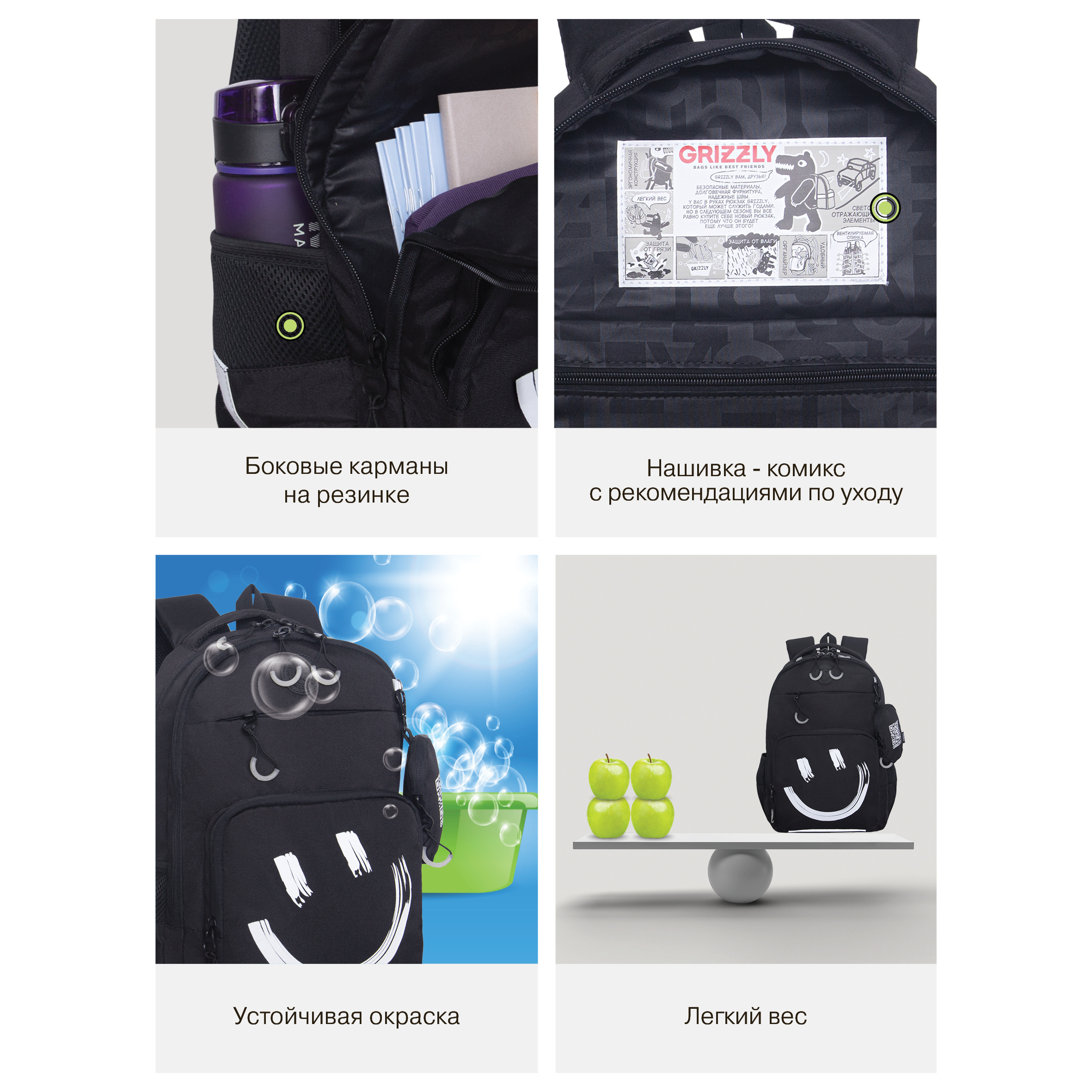 Рюкзак Grizzly для мальчика - фото 13
