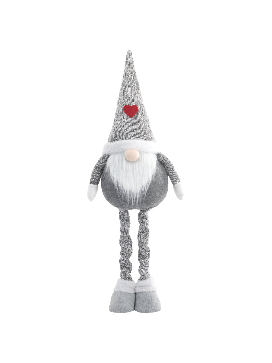 Украшение новогоднее Золотая сказка Гном Милаш под елку с телескопическими ножками - фото 8