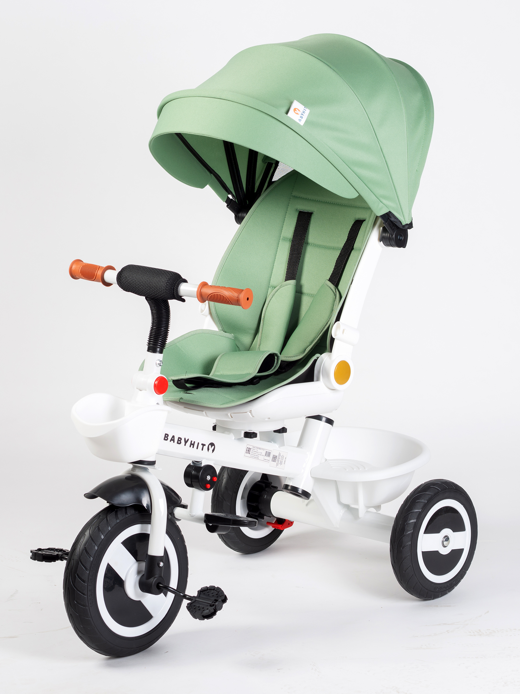 Трехколесный велосипед Babyhit 10 дюймов - фото 5