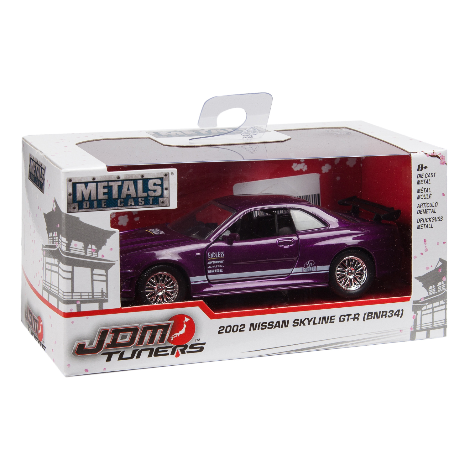 Автомобиль Jada Nissan Skyline Gt-r 34 1:32 99741 - фото 2