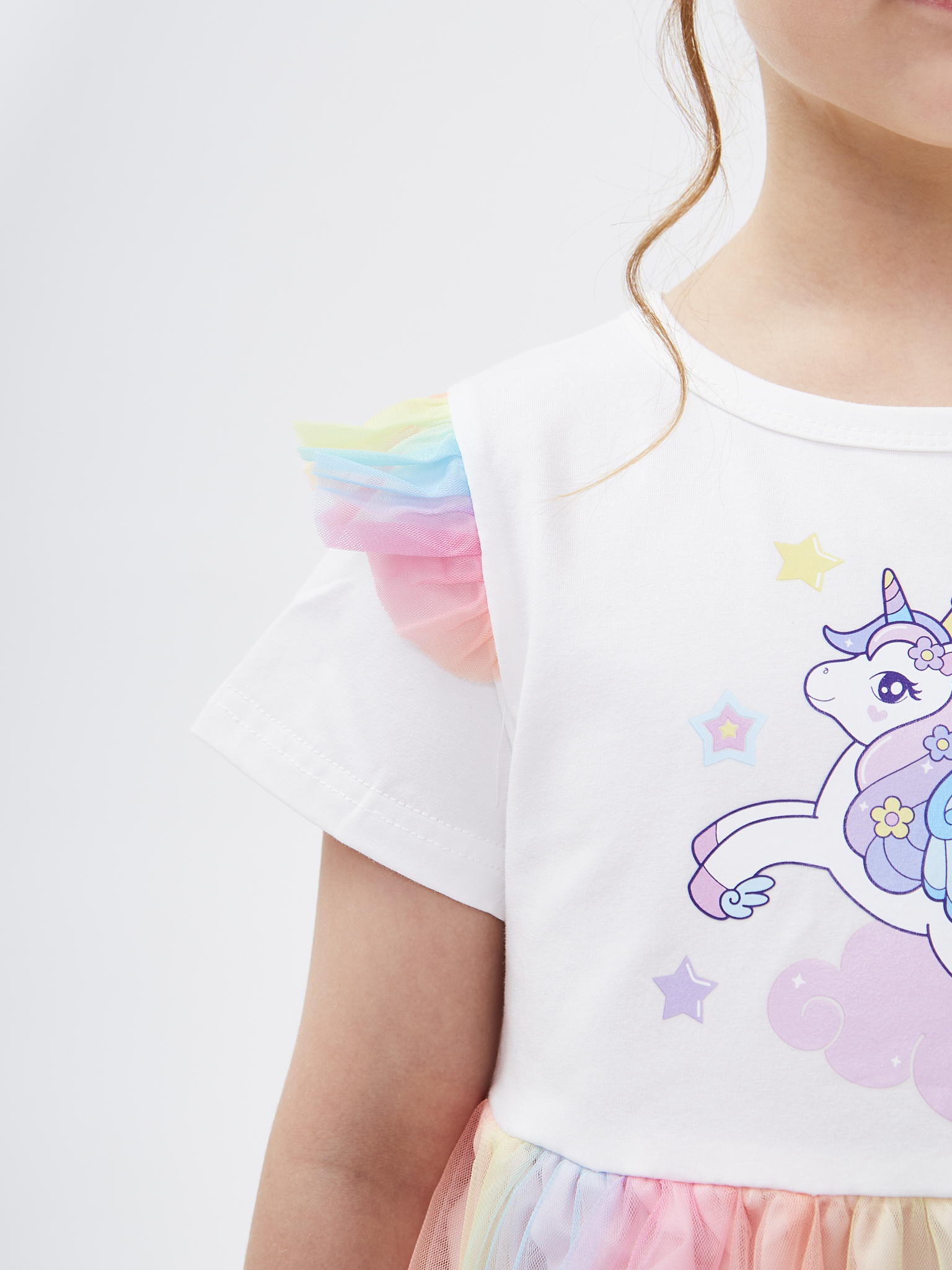 Платье I Love Princesss ПлатьеЕдинорогРадуга - фото 2