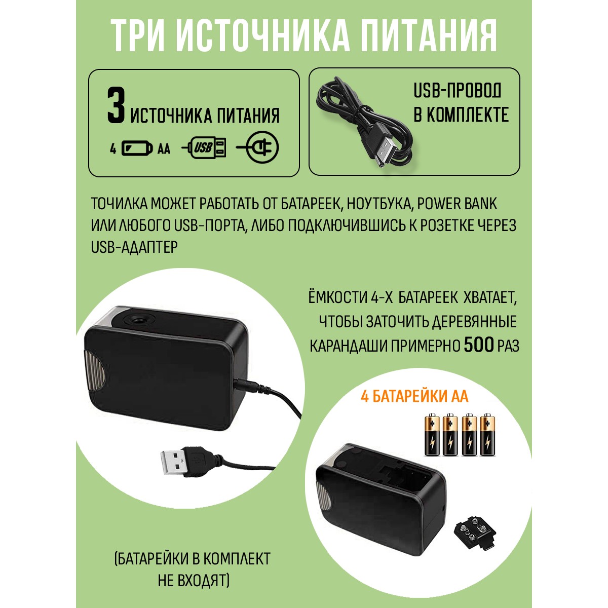 Точилка Orange Peel Черный - фото 5