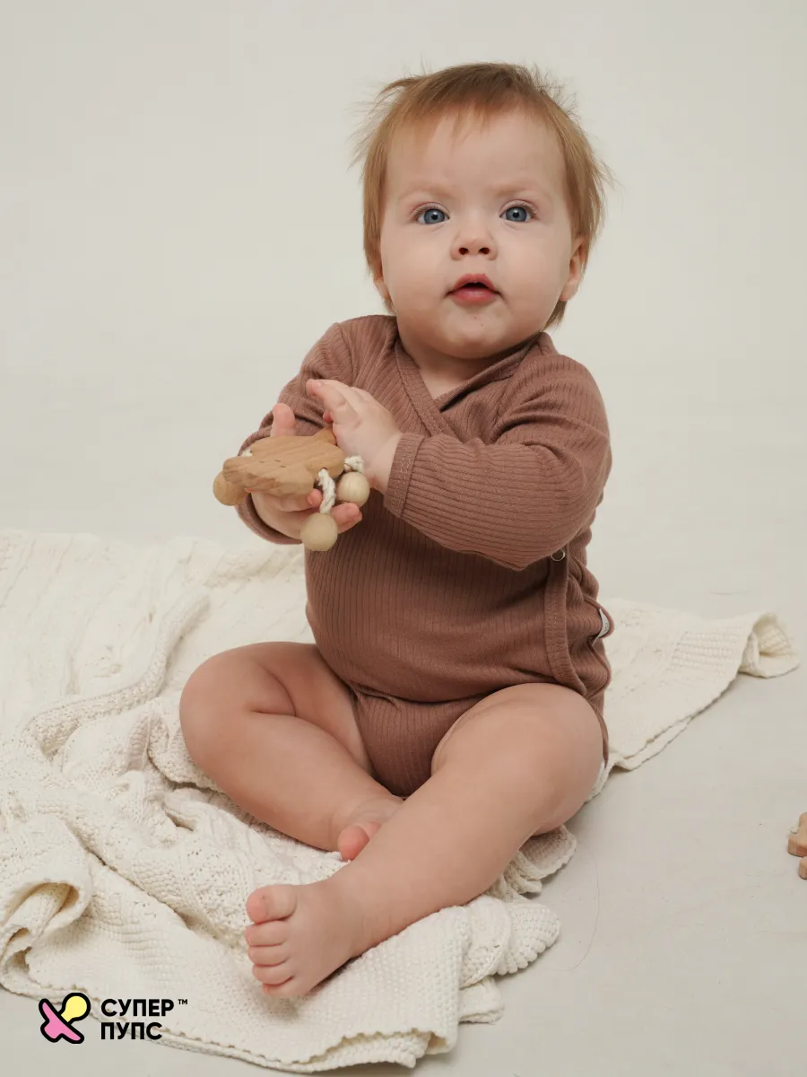 Боди 3 шт Супер Пупс нбр/3пр/бд/зап/таупкапибары - фото 8