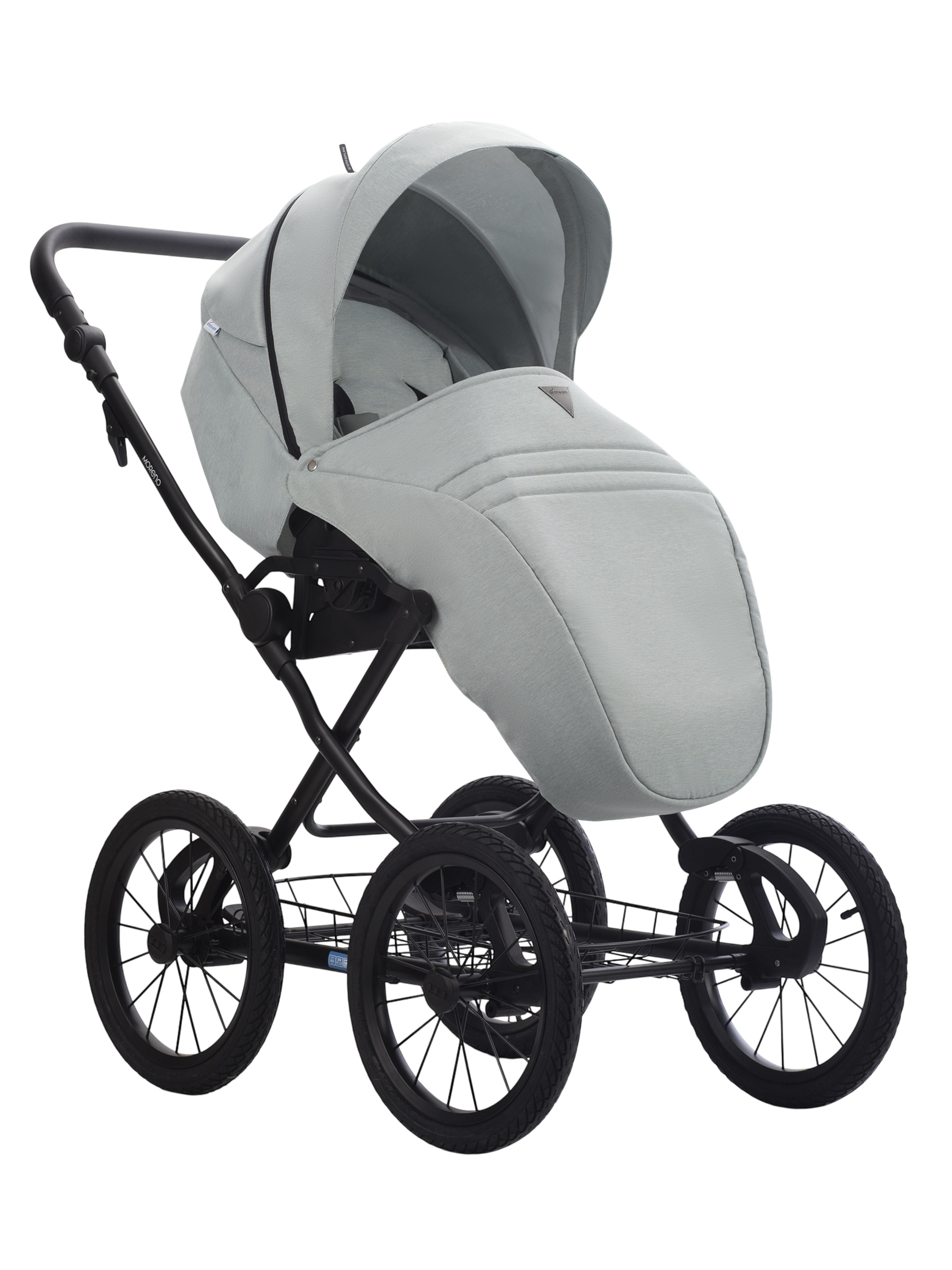 Коляска 2в1 Aroteam Moreno SL New 01 шалфей - фото 4