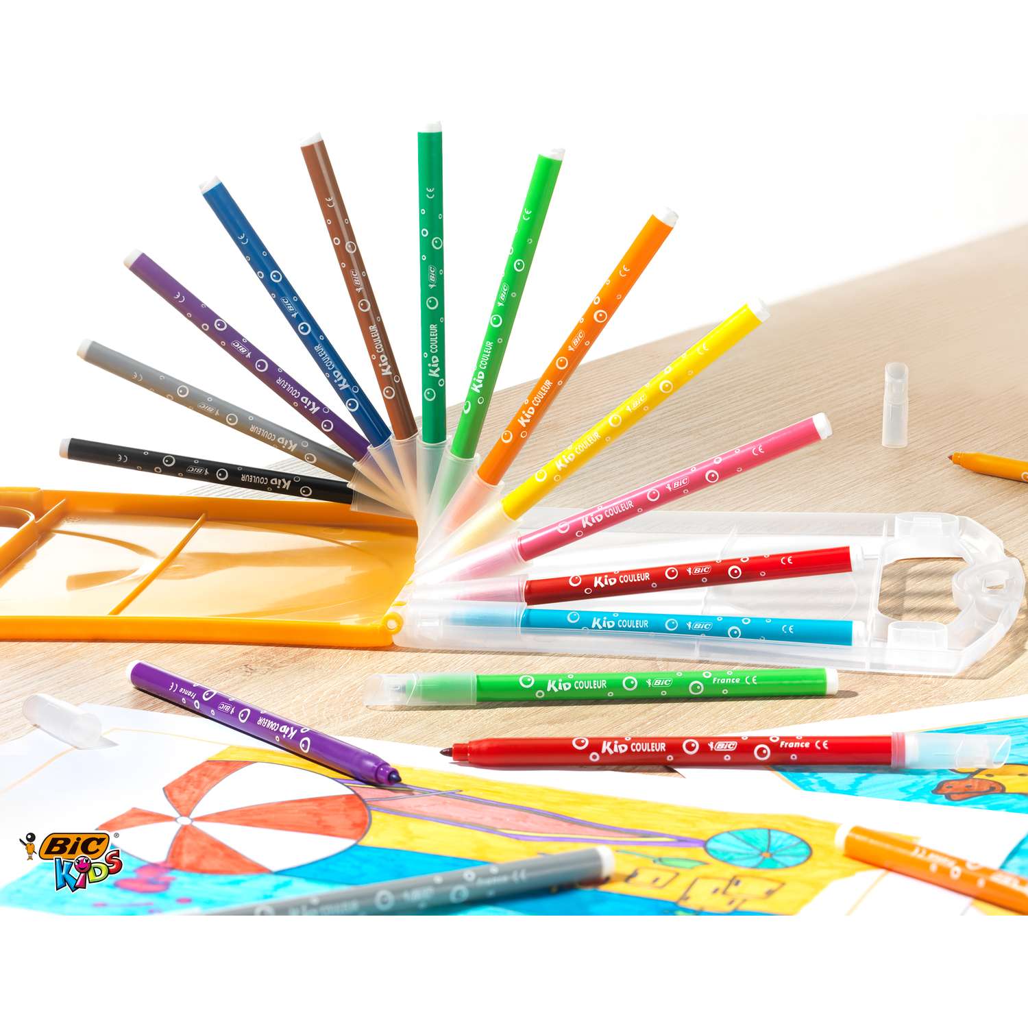Фломастеры BIC Kids 12 цв. - фото 8