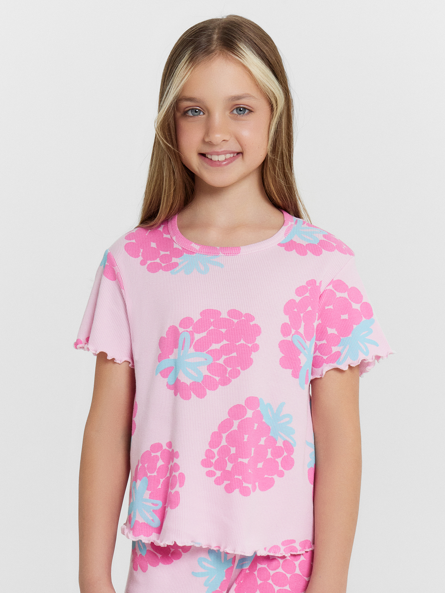 Пижама Mark Formelle (Марк Формэль) 567751/крупные малины на розовом - фото 5