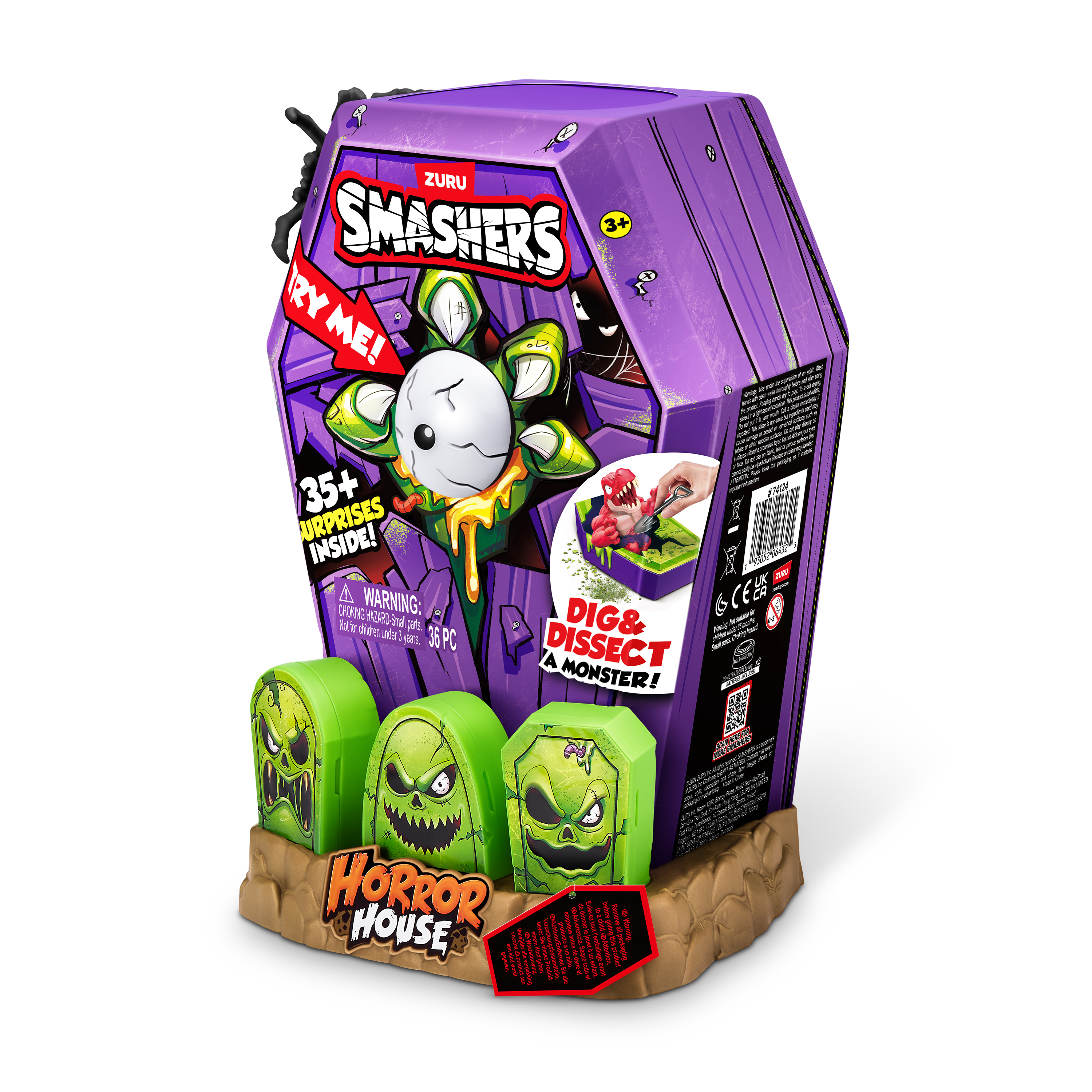 Игровой набор Zuru Smashers Дом Ужасов большой - фото 24