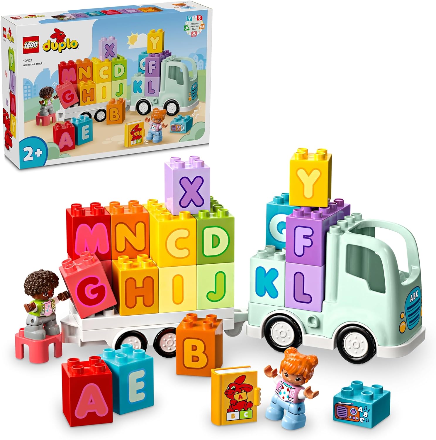 Конструктор LEGO DUPLO Алфавит Грузовик блочный - фото 1