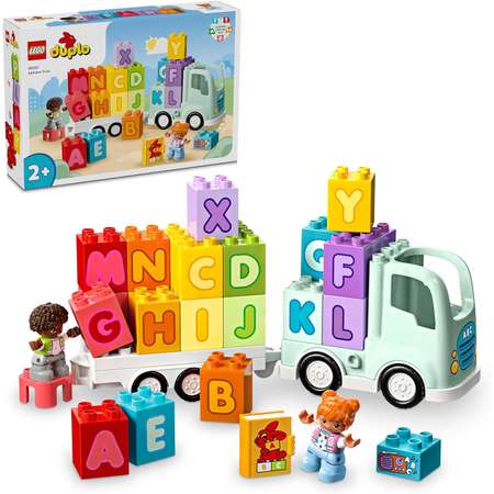 Конструктор LEGO DUPLO Алфавит Грузовик блочный