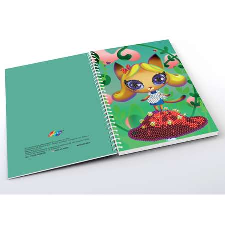 Алмазная мозаика Color Kit Кошка-Алиса