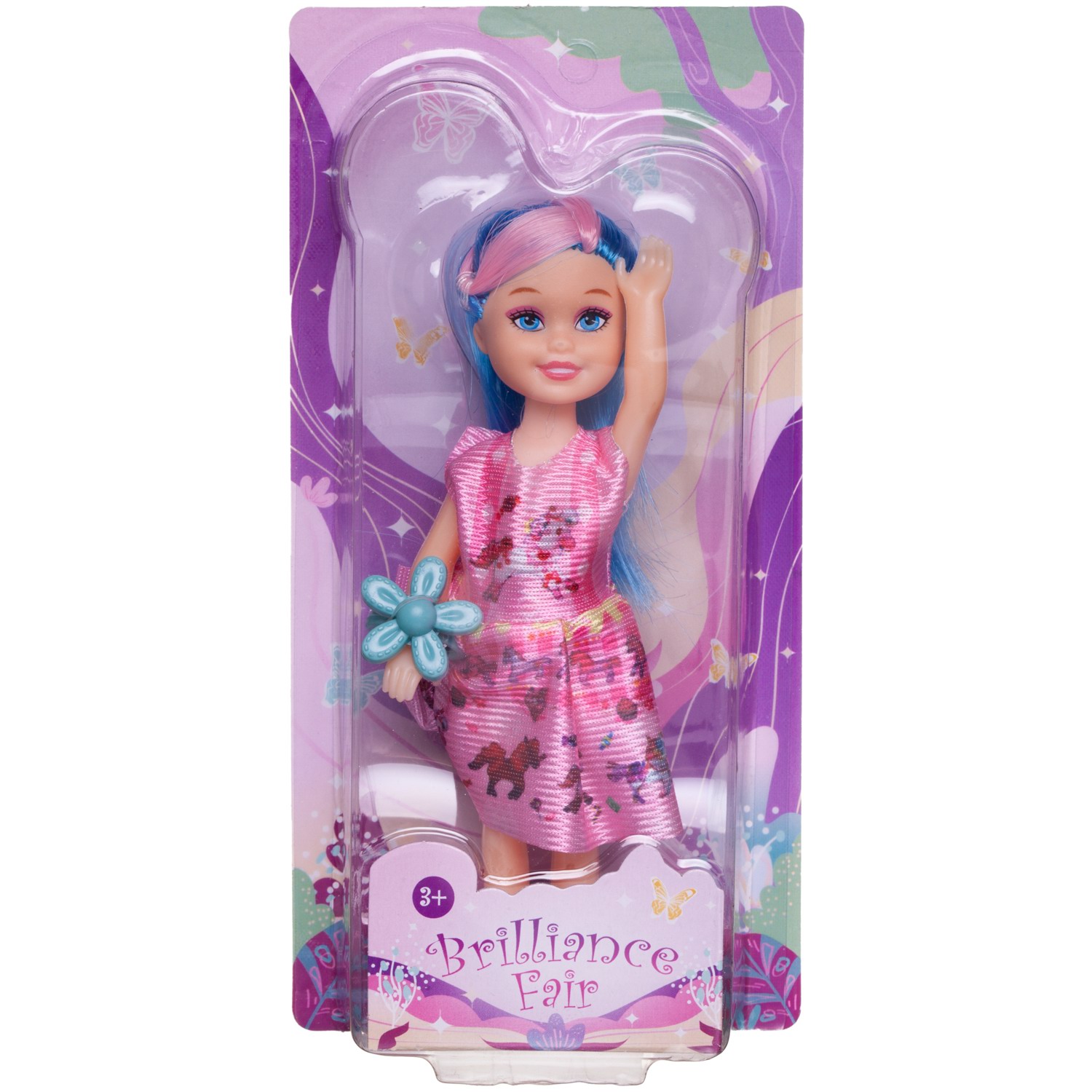 Кукла модельная Abtoys Brilliance Fair PT-01832/голубые - фото 1