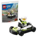 Конструктор LEGO City Гонщик на картинге 48 дет.