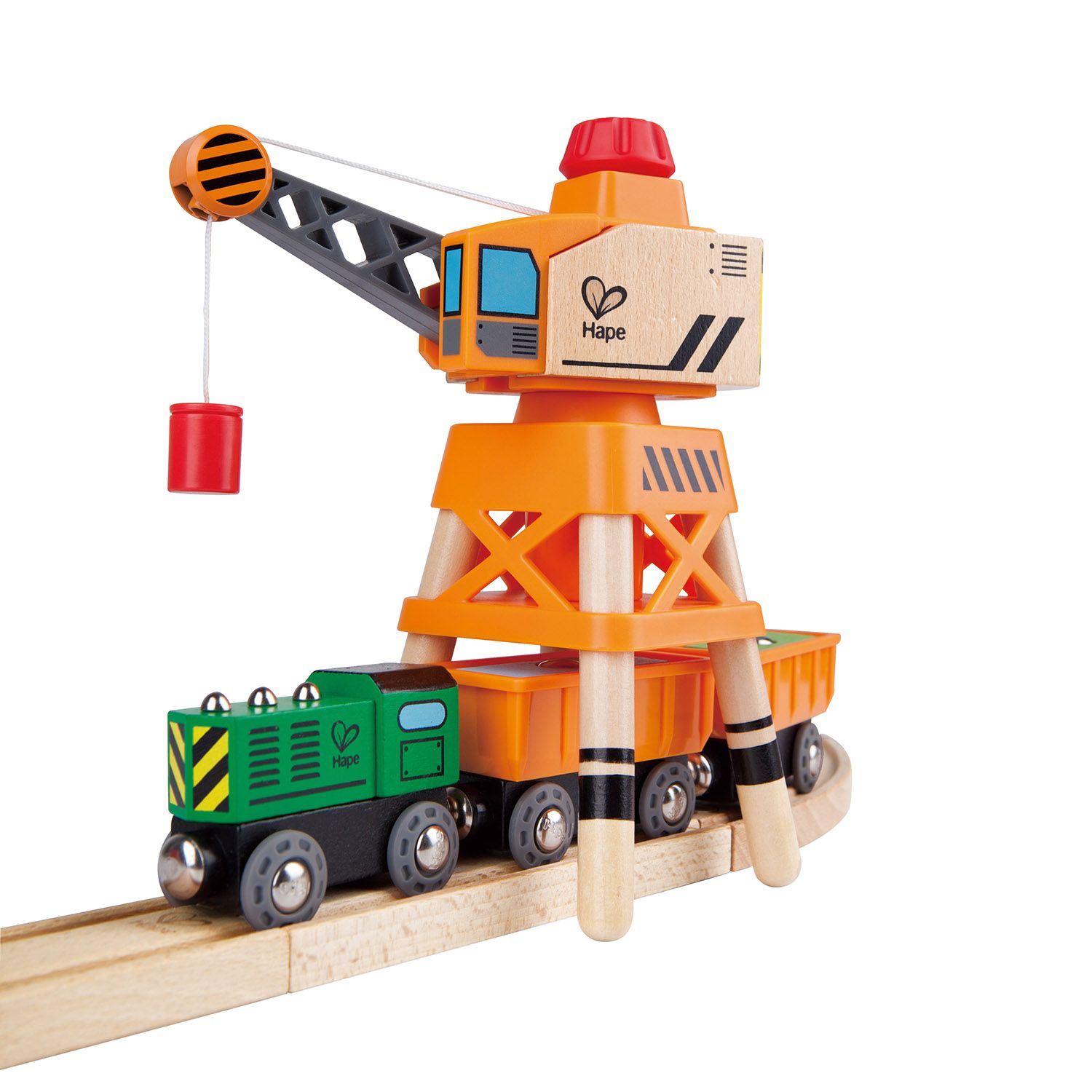 Набор железнодорожный Hape E3715_HP - фото 6
