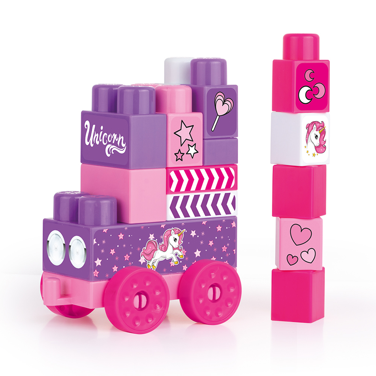 Конструктор Dolu Unicorn Mega blocks блочный - фото 2