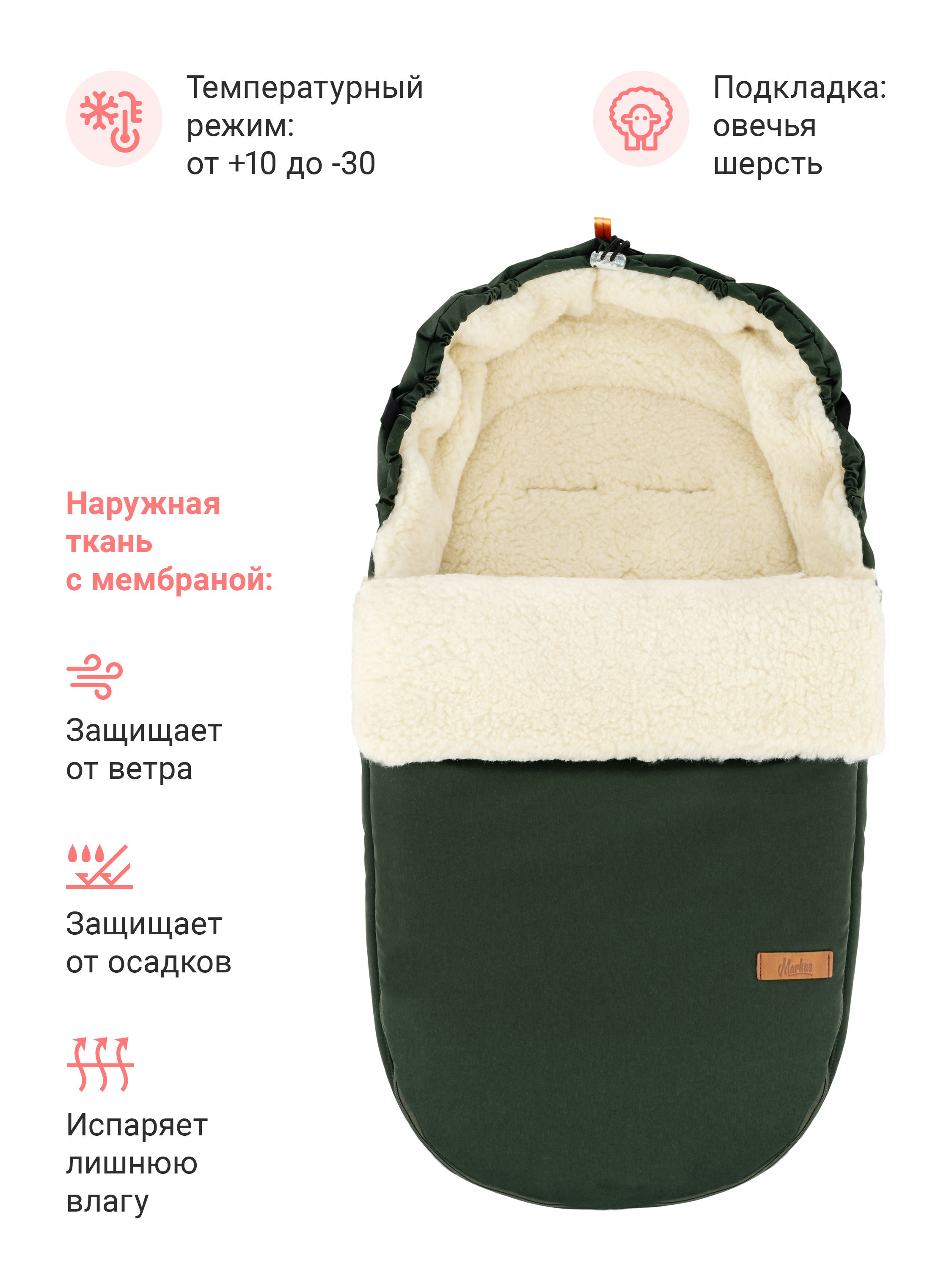 Конверт в коляску Egg Basic - фото 2