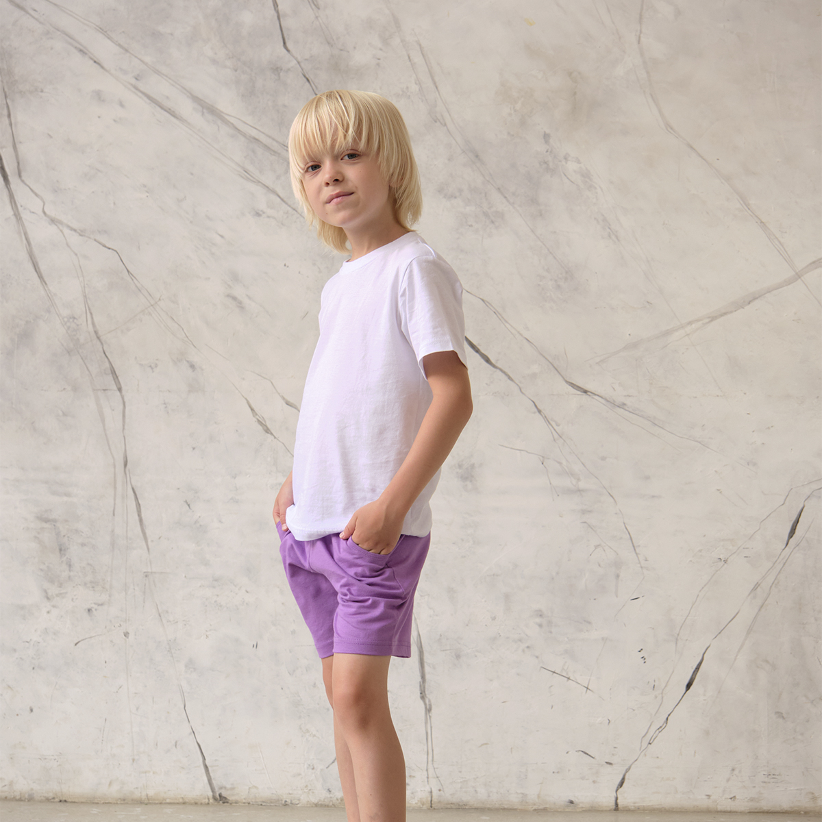 Шорты K R BABY KR-SHK004/Фиолетовый - фото 3