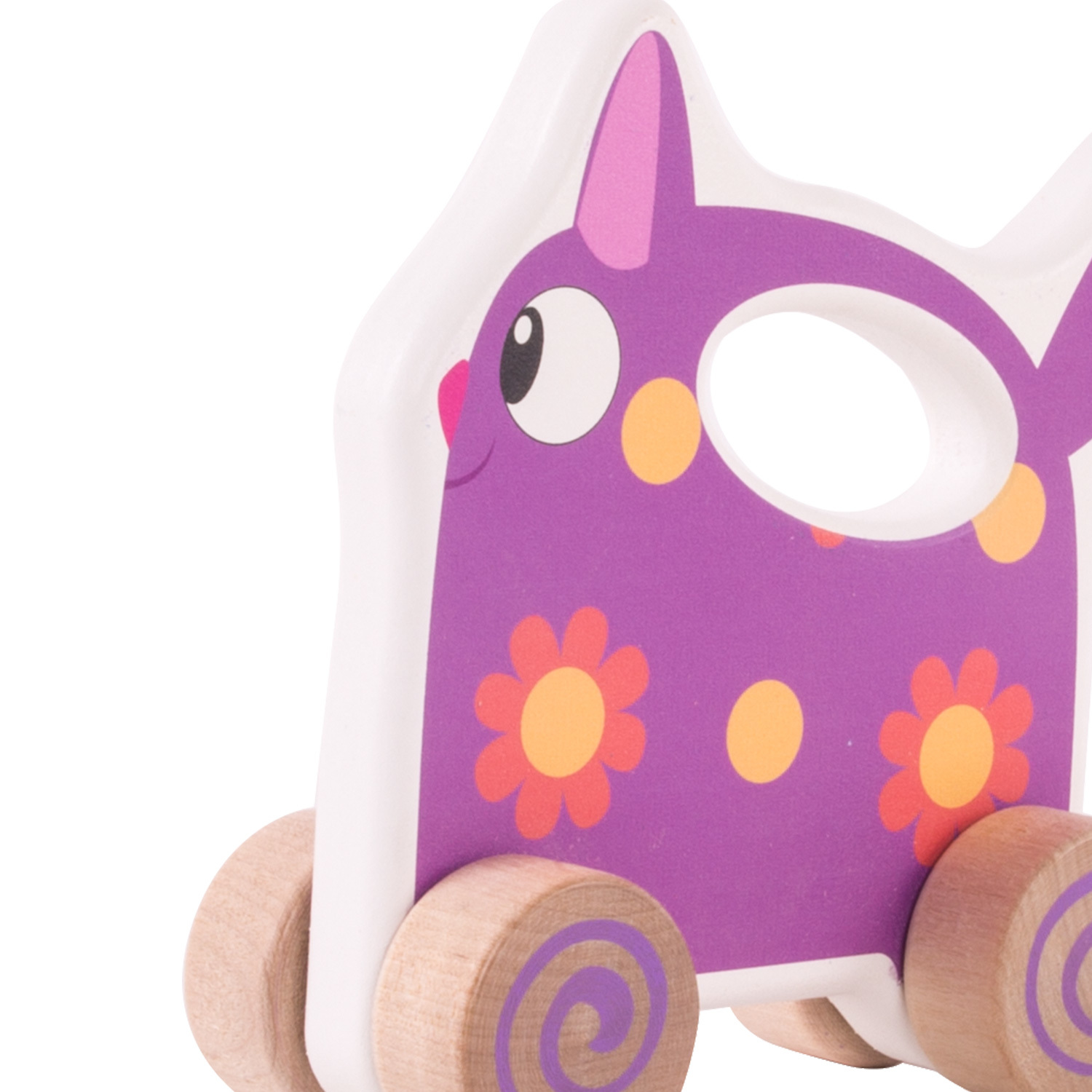 Игрушка Деревяшки каталка - фото 3