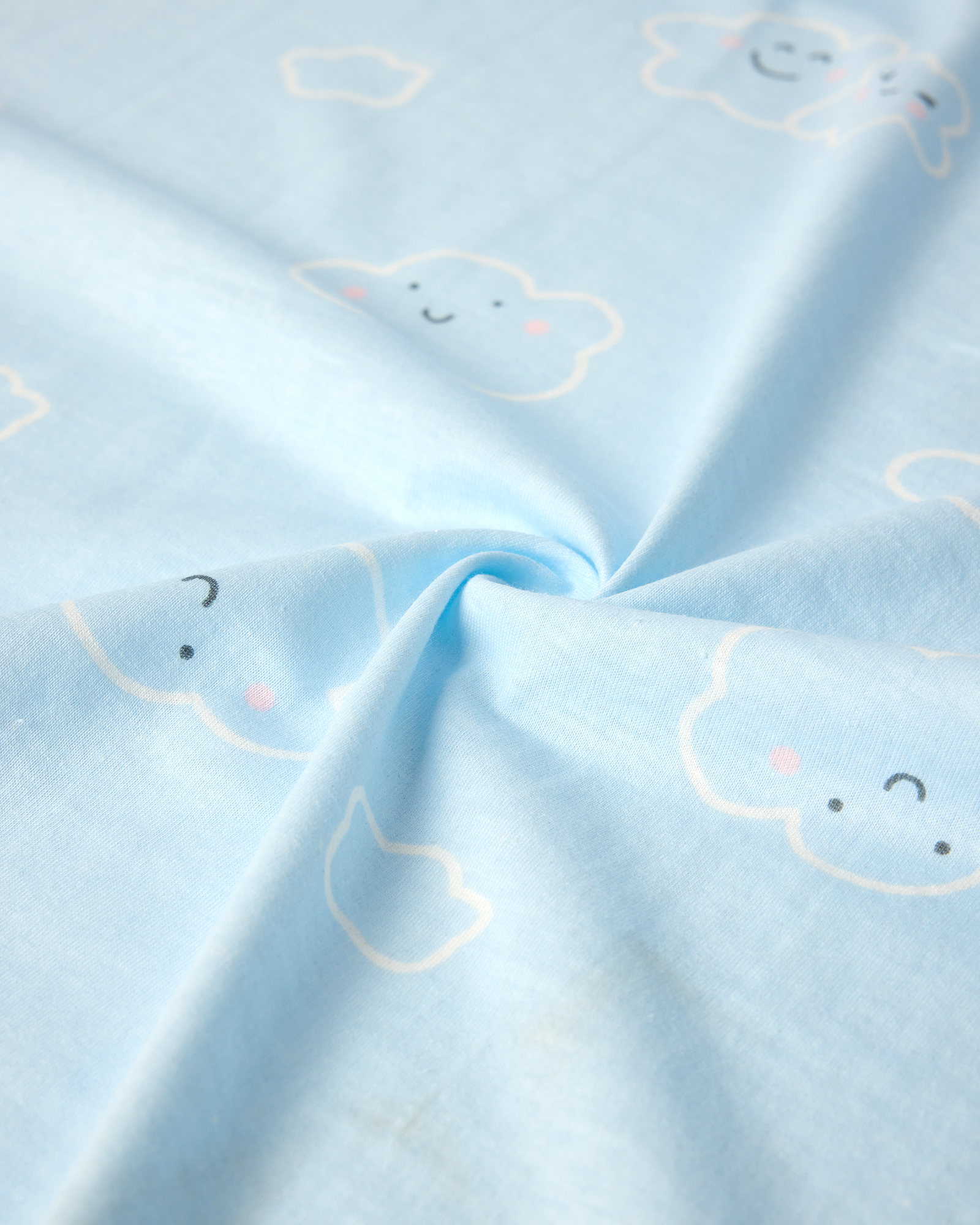 Пелёнка трикотажная FUTURINO Home Милые облачка W24FH-1230/Fbd-55 - фото 1