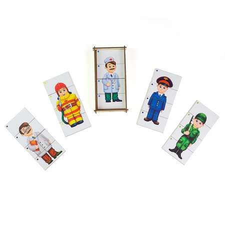Набор игровой Paremo Составные картинки Профессии-2 PE720-135