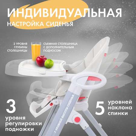 Стульчик для кормления Nuovita Futuro Bianco Bianco классический
