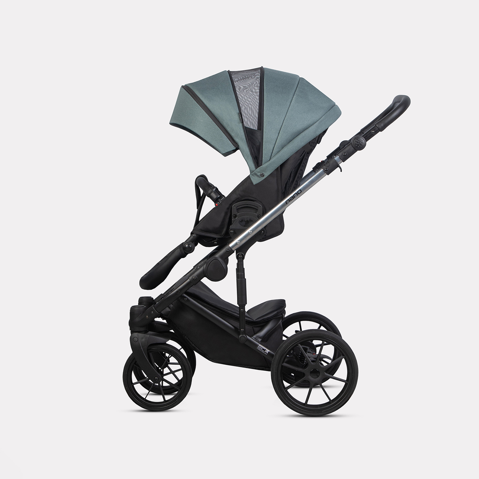 Коляска 2в1 Riko Nano Thermo зеленый - фото 7