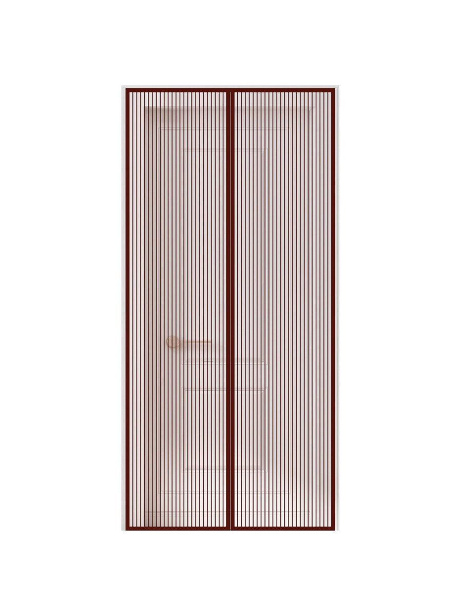 Москитная сетка DASWERK на дверь на магнитах от насекомых 100х210 см - фото 1