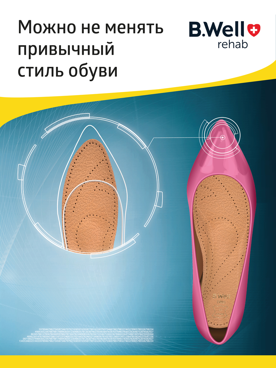 Стельки ортопедические B.Well FW-601 - фото 17
