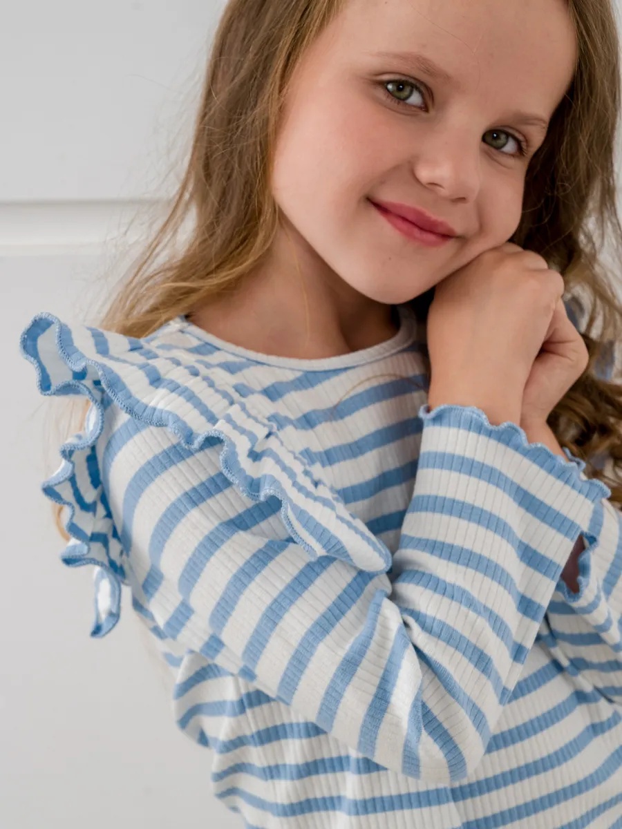 Лонгслив NATIVIA ЛОНГ/ПОЛОСКА - фото 7