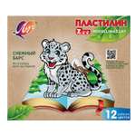 Пластилин Луч 12 цв.