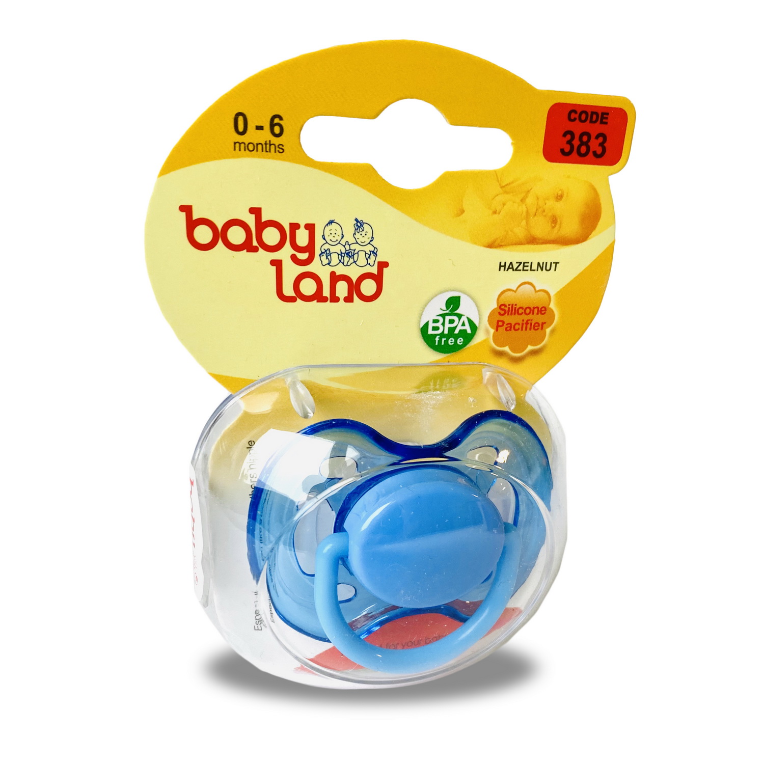 Пустышка Baby Land силикон от 0 мес. - фото 5