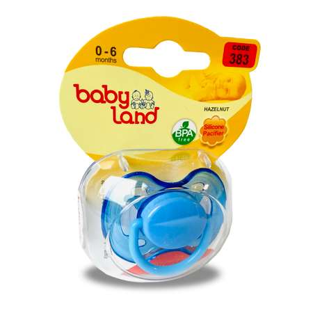 Пустышка Baby Land силикон от 0 мес.