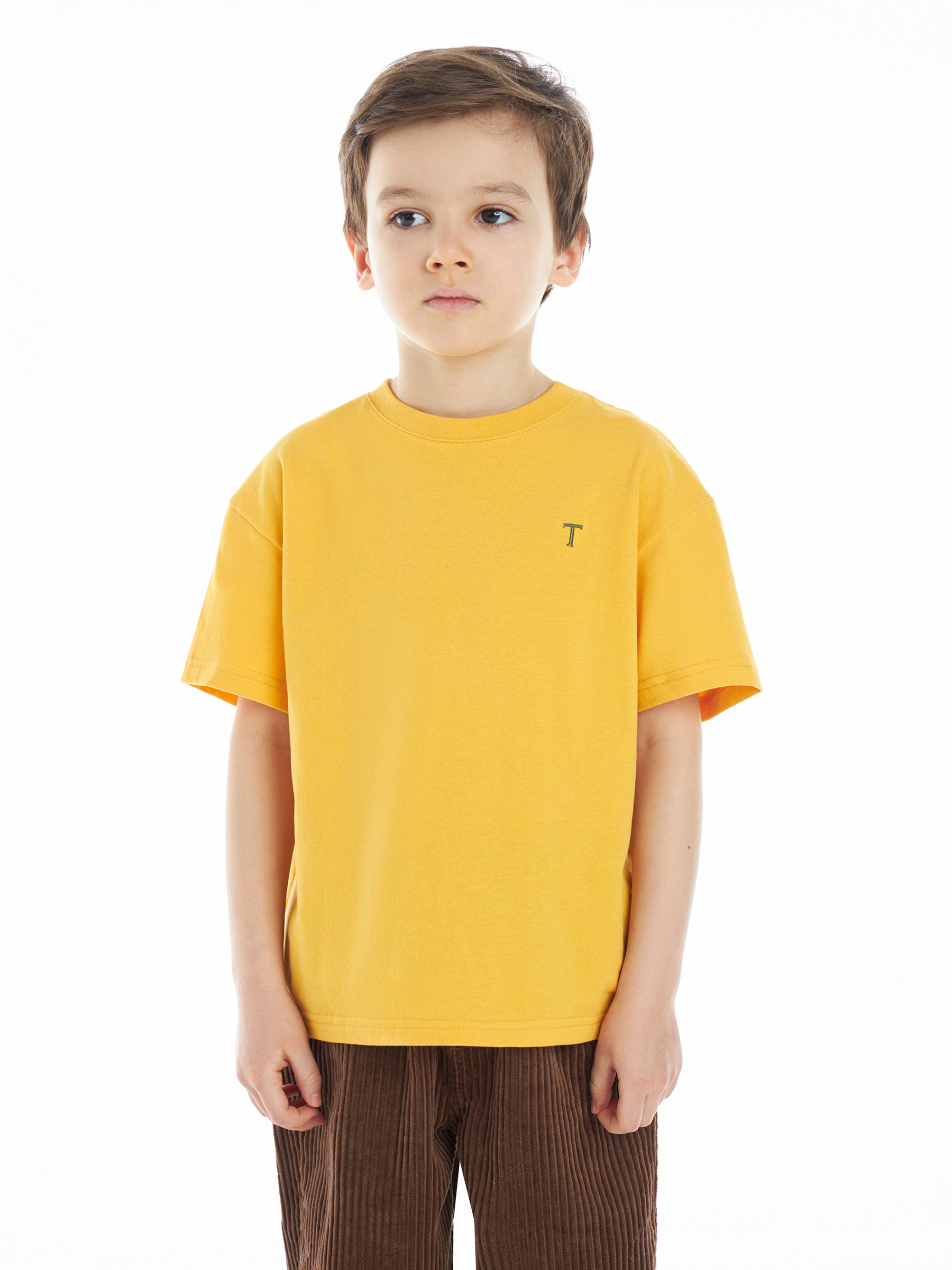 Футболка Totti Kids AW23TKB043/Футболка детская /Охра - фото 1