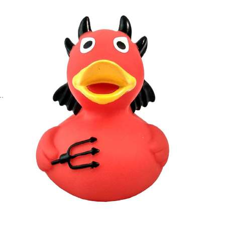 Игрушка Funny ducks Дьявол Уточка